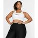 Nike Intimates & Sleepwear | 1x Plus Size Women's Nike Sport Bra / Top Bq0973-100 Black White Sportswear | Color: Black/White | Size: 1x