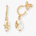 Kate Spade Jewelry | Kate Spade Sea Star Drop Earrings | Color: Silver | Size: Os