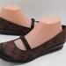 American Eagle Outfitters Shoes | American Eagle Canvas Slip On Shoes Brown Plaid Womens 8m Lknw | Color: Brown/Pink | Size: 8