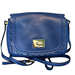 Kate Spade New York Bags | Kate Spade New York Maple Court Scallop Jazmin Black Smooth Leather Crossbody | Color: Blue | Size: Os