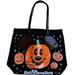 Disney Bags | Disney Parks Walt Disney World Halloween Mickey Pumpkin Sequin Tote Bag New | Color: Black | Size: Os