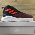 Adidas Shoes | Adidas Own The Game Men's Basketball Shoes Black Vivid Red White | Color: Black/Red/White | Size: Various