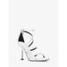 Michael Kors Shoes | Michael Michael Kors Imani Patent Leather Sandal 8 Optic White New | Color: White | Size: 8