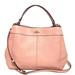 Coach Bags | Coach Pebbled Leather Small Lexy Shoulder Bag Handbag | Color: Cream/Pink | Size: Os