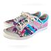 Adidas Shoes | Adidas Adidas Embroidered Floral Print Woven Wicker Insole Sneakers Size 8 | Color: Purple/White | Size: 8