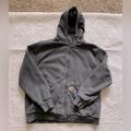 Carhartt Shirts | Carhartt Mens Full Zip Fleece Lined Hooded Sweatshirt Gray Xl | Color: Gray | Size: Xl