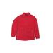 Lands' End Fleece Jacket: Red Solid Jackets & Outerwear - Kids Girl's Size 6