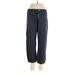 J.Crew Factory Store Sweatpants - Mid/Reg Rise: Gray Activewear - Women's Size Medium