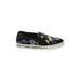 Karl Lagerfeld Paris Sneakers: Slip-on Platform Casual Black Shoes - Women's Size 8 1/2 - Round Toe