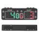 Digital Scoreboard Easy To Use 6 Digits 2 Adjustment Mode 2000mAh Capacity Battery LED Scoreboard 100-240V Durable With Countdown Timer For Swimming Pools (UK Plug 100‑240V)