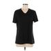 Reel Legends Short Sleeve T-Shirt: Black Tops - Women's Size Large