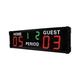 ARTGOS Multisport LED Scoreboard Remote Control Basketball Scoreboard, Digital Outdoor Football Scoreboard, Digits Score Unit With Scores, Tabletop & Wall Mount Has a Clear Display