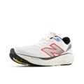 New Balance Men's Fresh Foam X 880 V14 Running Shoe, White/Neo Flame/Black, 13