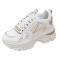HUPAYFI White Sneakers for Women Womens Trainers Breathable Running Lightweight Walking Shoes Women Slip On Shoes,Gifts for Stoners 5.5 32.99