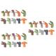 Vaguelly 30 Pcs Mini Dinosaur Model Finger Puppet Dinosaur Shadow Puppet Animal Puppets for Kids Dinosaur Puppet Dinosaur Sock Puppet Puppets Educational Toy Parent-child Hand Puppet Puzzle