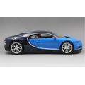 for BBURAGO for Bugatti for chiron Blue-Black 1:18 car Pre-built Model