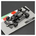NALora Scale Finished Model Car 1/43 Simulation For SHADOW DN9 1979 Elio De Angelis Diecast Alloy Racing Car Model Collection Ornament Miniature Replica Car