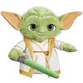 STAR WARS Young Jedi Adventures Master Yoda Plush, Plush, Toys, Preschool Toys for 3 Year Old Boys & Girls