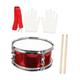 ERINGOGO Toy Drum Metal Drum Percussion Instruments Kidult Toys Rock Jazz Drum Kit Kids Drum Toy Performance Drum Children Drum Percussion Instrument Toddler Music Golden Fruit