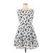 L.A. Soul Casual Dress - Mini: White Dresses - Women's Size X-Large