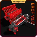 Trianglelab-Planche en ligne pour ERCF V2 Rabbit 2.0 8 couleurs pour imprimante 3D Voron EXTRduer
