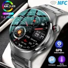 Per HUAWEI Orologio Pro GPS NFC Astuto Della Vigilanza Degli Uomini 360*360 AMOLED Schermo Frequenza Cardiaca Chiamata Bluetooth IP68 Impermeabile Uomo Smartwatch 2024
