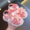 Sandales de plage coordonnantes en PVC pour enfants chaussures d'été pour bébés filles sandales