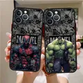 Coque de téléphone Marvel Spider Man et Iron Man coque pour Apple iPhone Poly 11 Pro 14 Pro Max