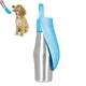 Bouteille d'eau portable pour chiens distributeur d'eau de voyage en acier inoxydable fournitures