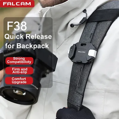 Kit de dégagement rapide universel pour appareil photo reflex numérique Falcam F38 clip de sangle