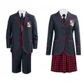 Movie&tv The Umbrella Academy Girls Costumes Set High School Uniform Dress Up Carnival Party Suits