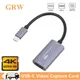 GRWIBEOU 4K HDMI-compatible to USB-C Video Capture Card Type-C to HDMI Video Capture Board Game