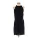 Zara Casual Dress - Mini High Neck Sleeveless: Black Print Dresses - Women's Size Small