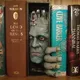 Bookends Bookshelf Bookend Books Holder Horror Peeping Monster Human Face Resin Bookstand Sculpture