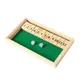 Shut The Box Wooden Double Shutter Game Close The Box Math Game For Kids Adults With Board Game 12