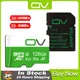 OV Original Real Capacity MicroSD TF Card 128GB 64GB 32GB 100Mbps High Speed for UAV Driving