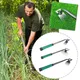 Garden Rake 6 Teeth Manual Weed Remover Tool Grass Soil Shovel Removal Rooting Loose Gardening