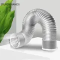 Aluminum Flexible Air Vent Hose Fireproof Gas Water Heater Exhaust Pipe Universal Ventilation Duct