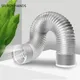 Aluminum Flexible Air Vent Hose Fireproof Gas Water Heater Exhaust Pipe Universal Ventilation Duct