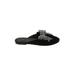 White House Black Market Mule/Clog: Black Shoes - Women's Size 6 - Round Toe