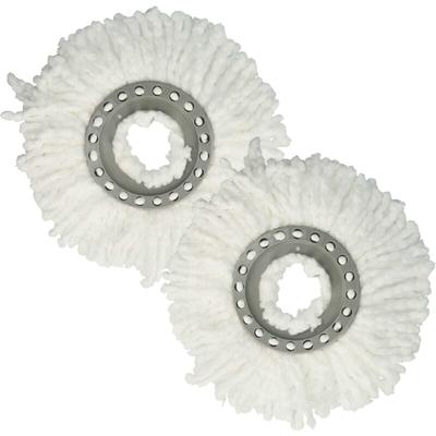 2x Wischbezug kompatibel mit Leifheit Clean Twist Mop, Clean Twist Disc Mop Wischmopp - Ersatzkopf, Image