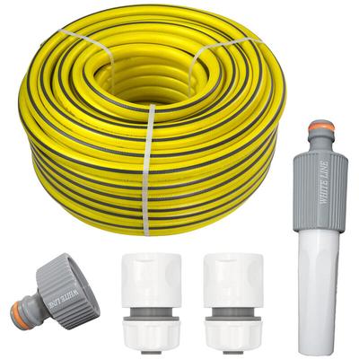 Stabilo Sanitär - Premium Gartenschlauch Set 1/2' 25m mit Armaturen Klick-Stecksystem Image