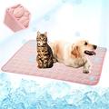 chien tapis de refroidissement d'été pad tapis pour chiens chat couverture canapé respirant pet chien lit d'été lavable pour petit moyen grand chiens voiture