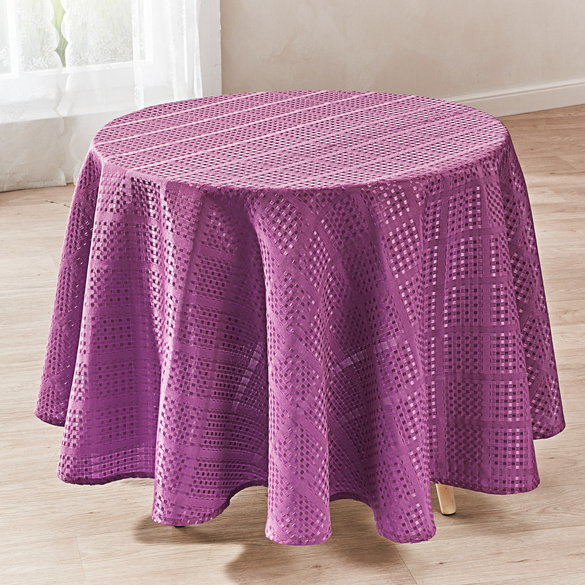 Tischdecke lila, Ø 140 cm Image