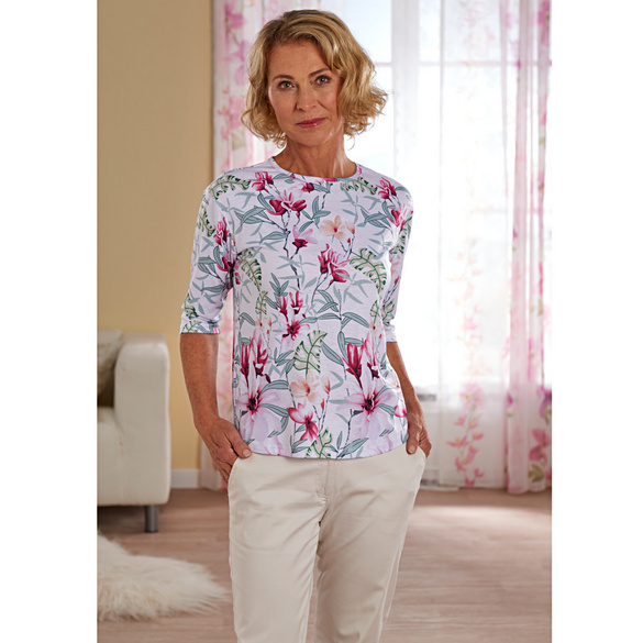 Druckshirt "Magnolien" Image