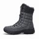 Men's Boots Snow Boots Retro Walking Casual Daily Leather Waterproof Warm Booties / Ankle Boots Loafer Black Gray Spring Fall
