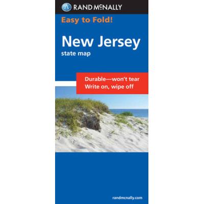 Rand Mcnally Easy To Fold: New Jersey (Laminated F...