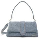 Blue Le Chouchou 'le Bambimou Denim' Bag