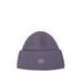 Face Logo Patch Ribbed Beanie