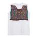 Embroidered Appliqué Sleeveless Top